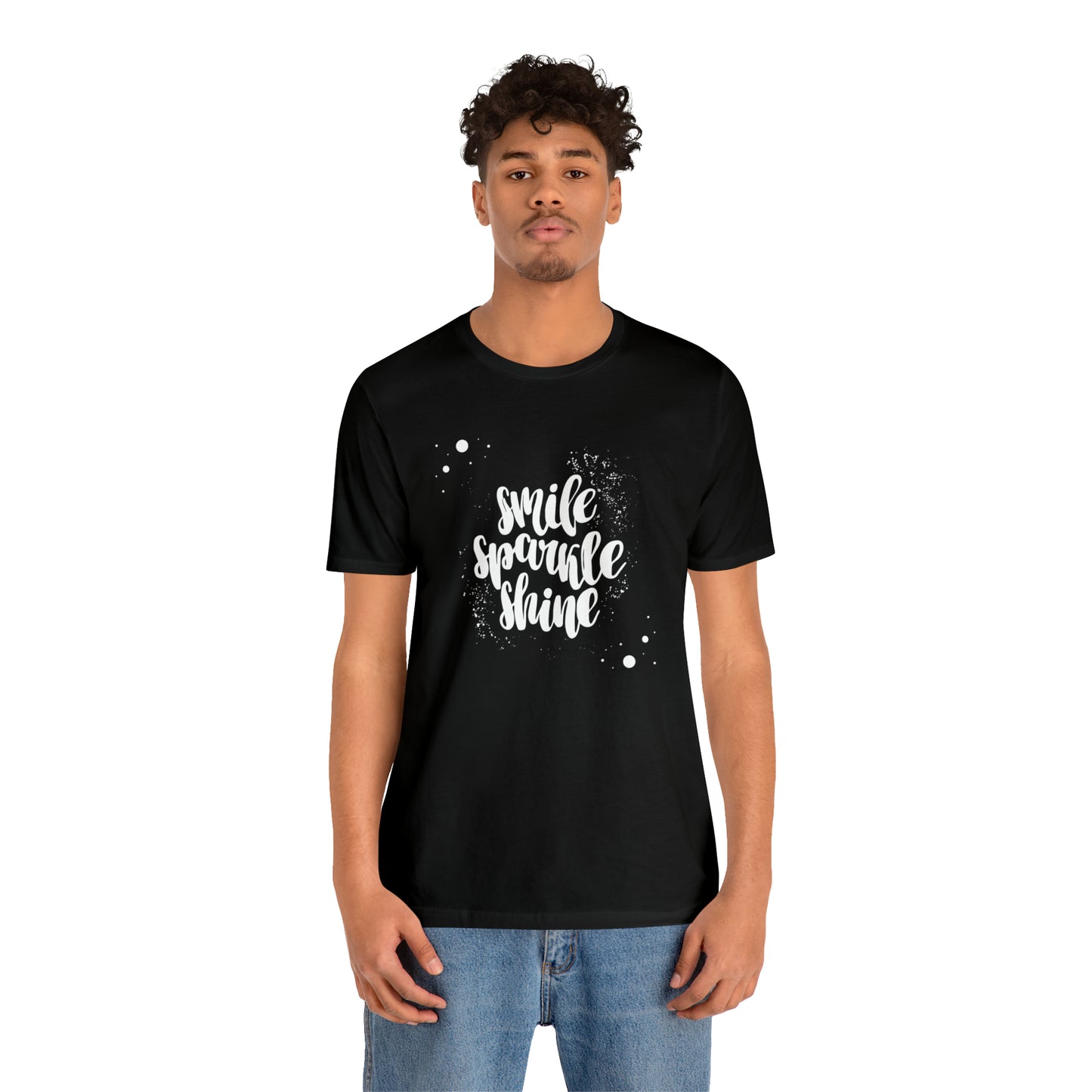 Smile, Sparkle, Shine Paint Splash Shirt