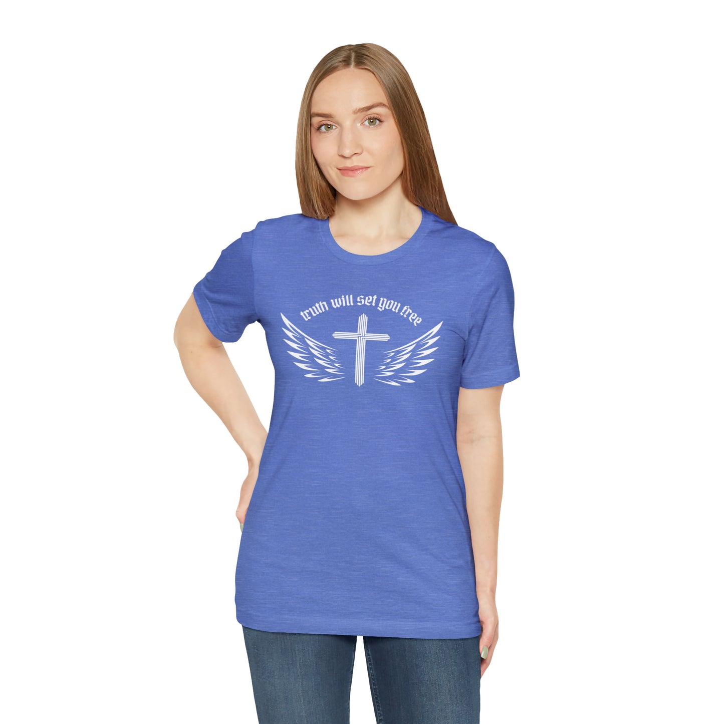 Truth Will Set You Free Cross Wings Shirt