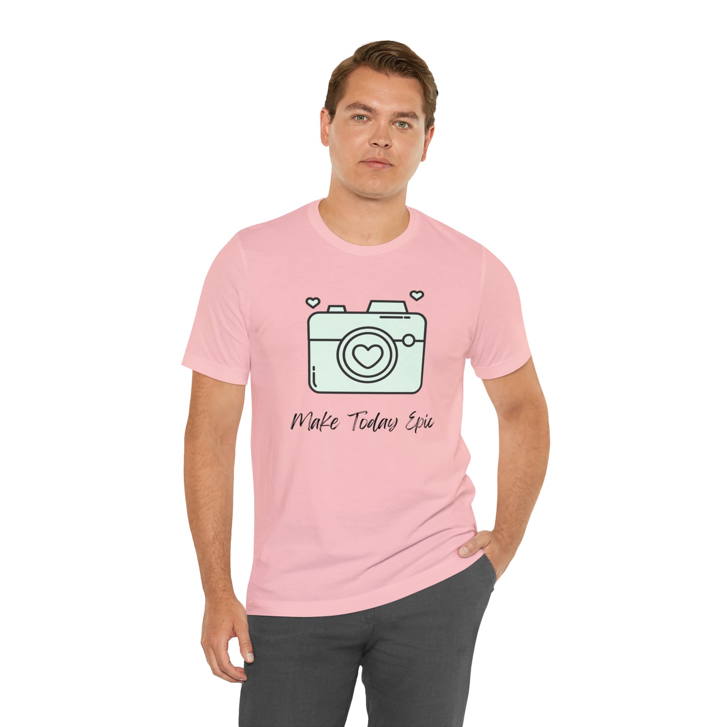 Make Today Epic Heart Camera Shirt