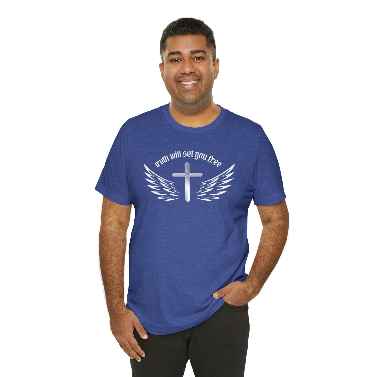 Truth Will Set You Free Cross Wings Shirt