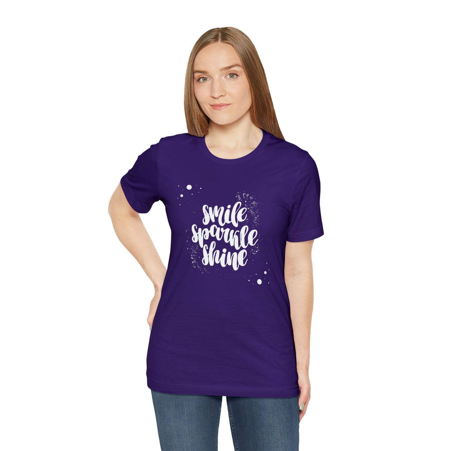 Smile, Sparkle, Shine Paint Splash Shirt