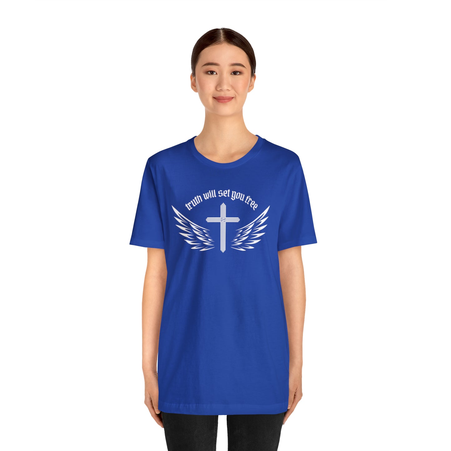 Truth Will Set You Free Cross Wings Shirt