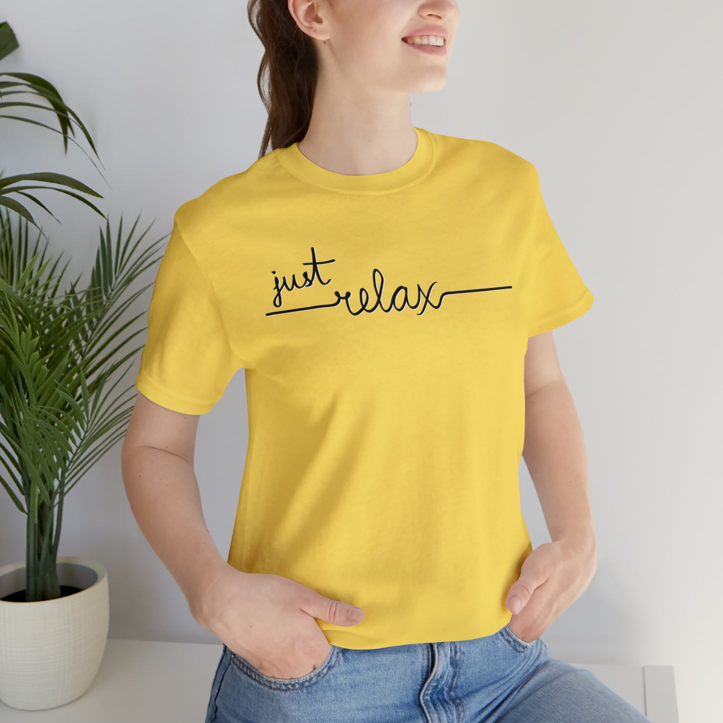Just Relax Cursive Shirt