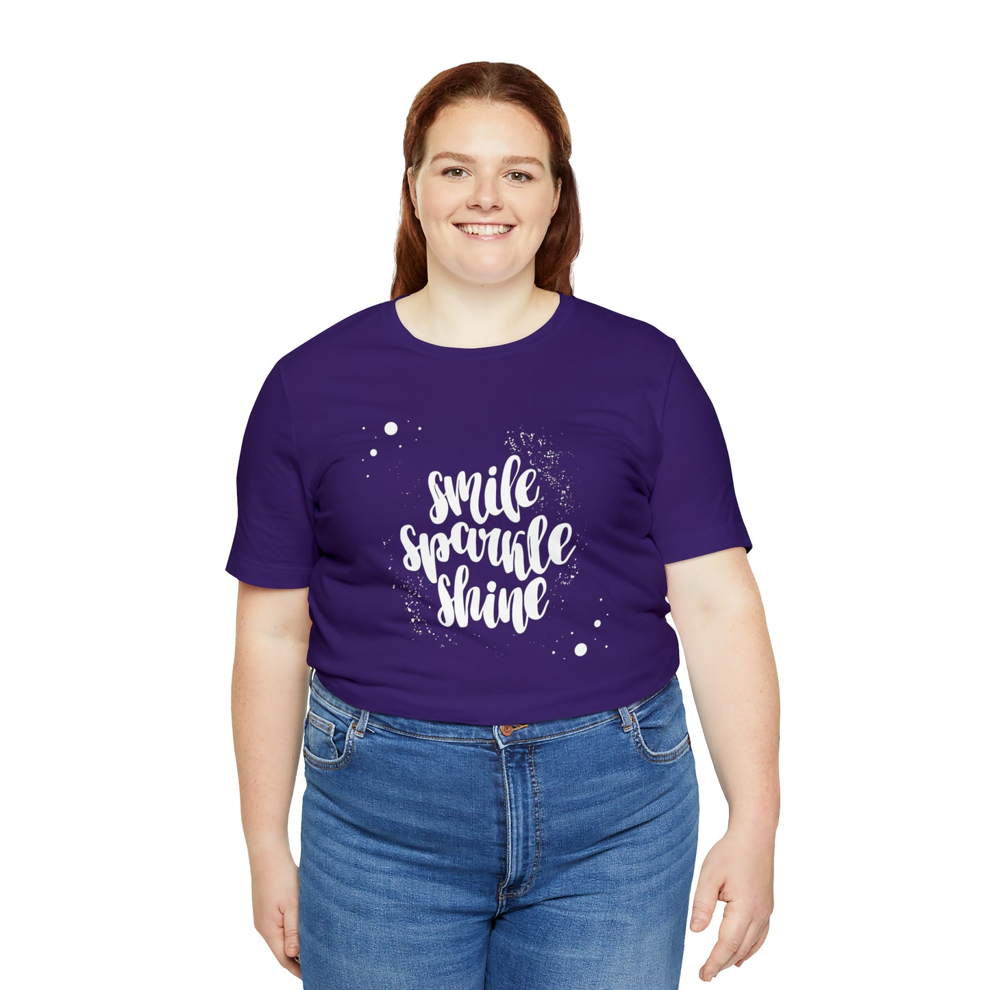 Smile, Sparkle, Shine Paint Splash Shirt