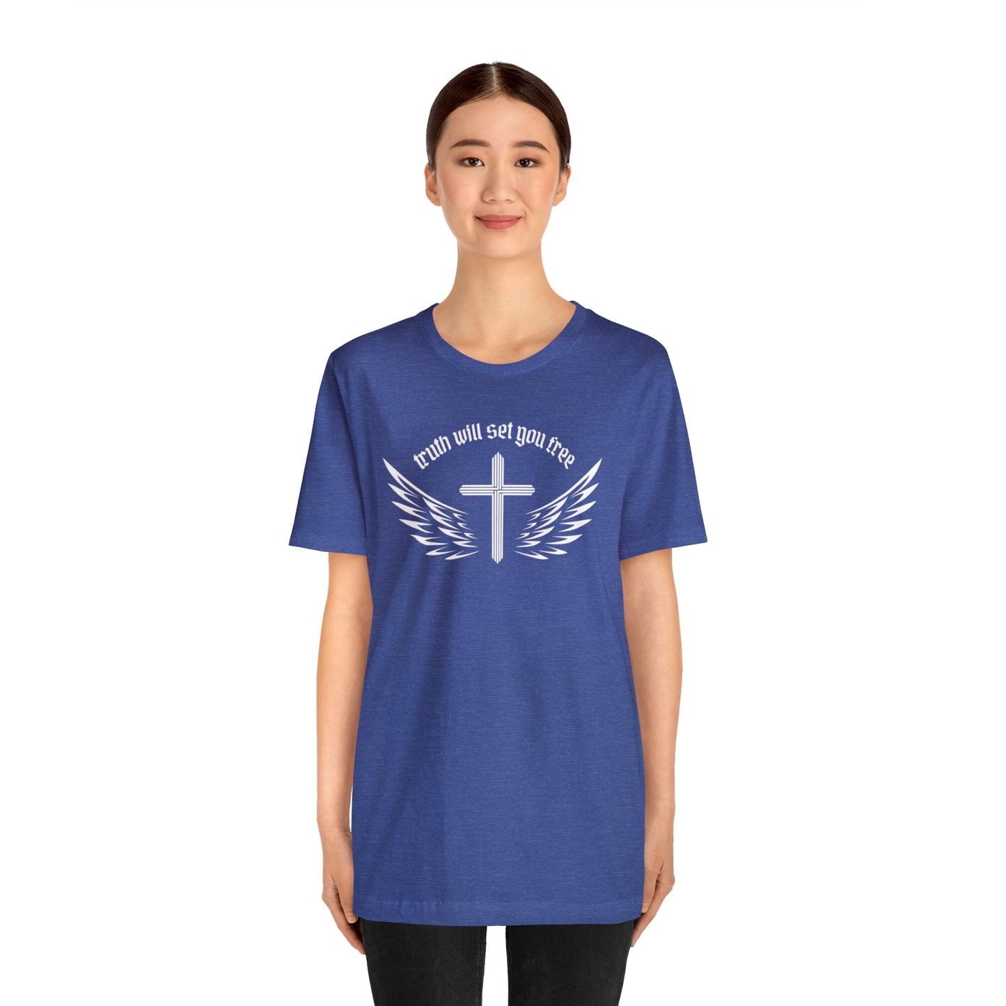 Truth Will Set You Free Cross Wings Shirt
