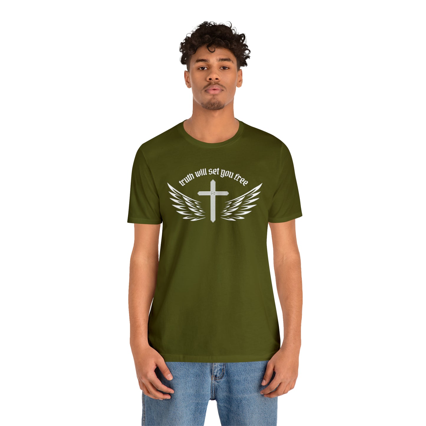 Truth Will Set You Free Cross Wings Shirt