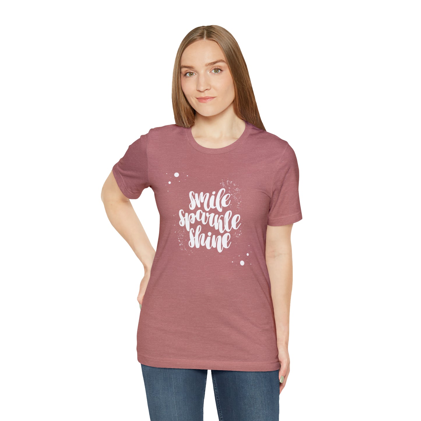 Smile, Sparkle, Shine Paint Splash Shirt