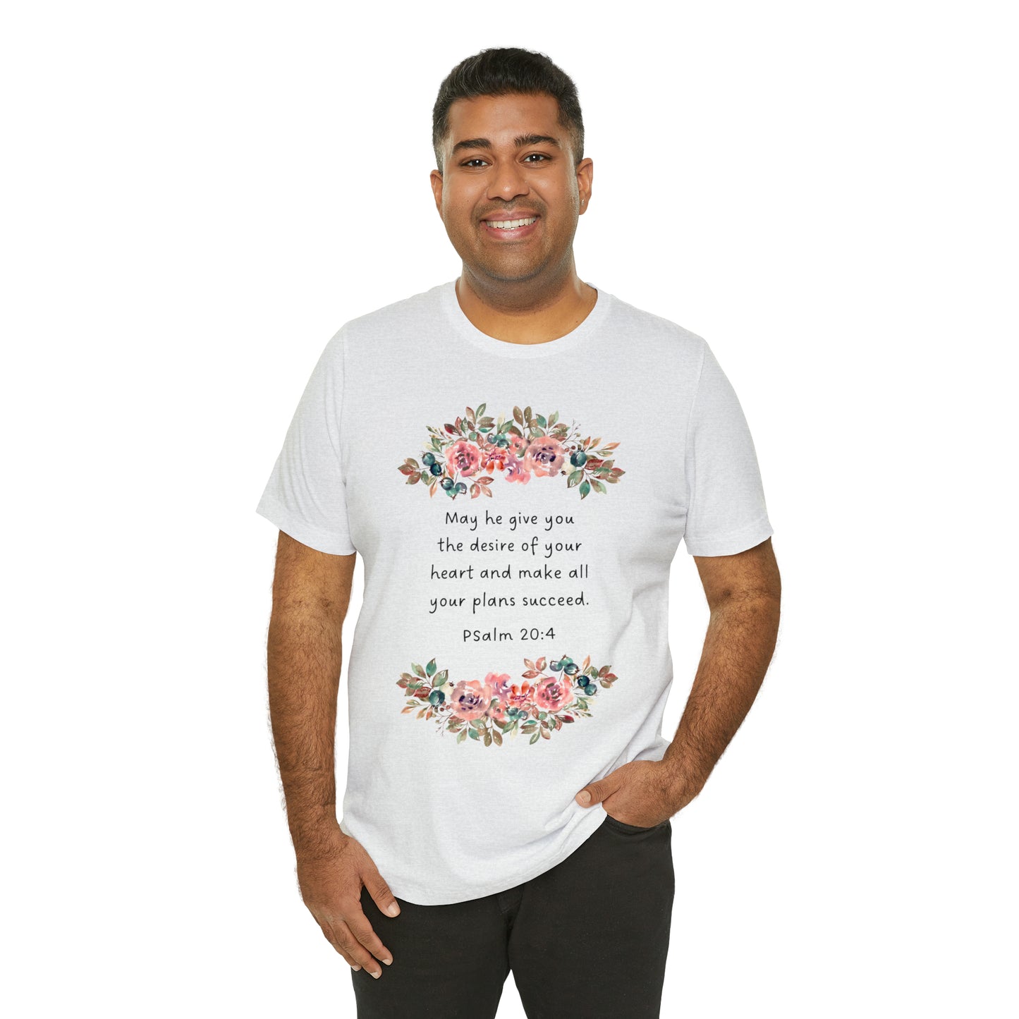 May He Give You The Desire of your Heart Psalms Bible Shirt