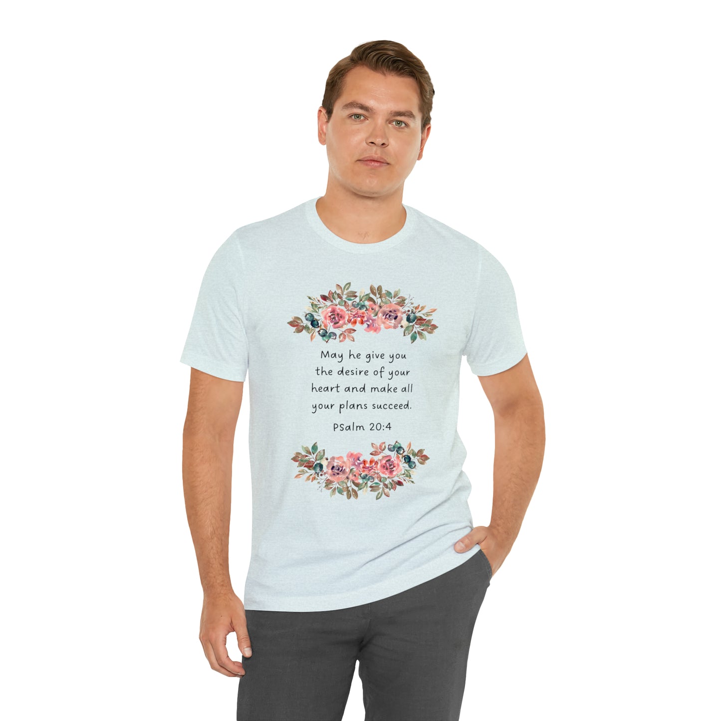 May He Give You The Desire of your Heart Psalms Bible Shirt