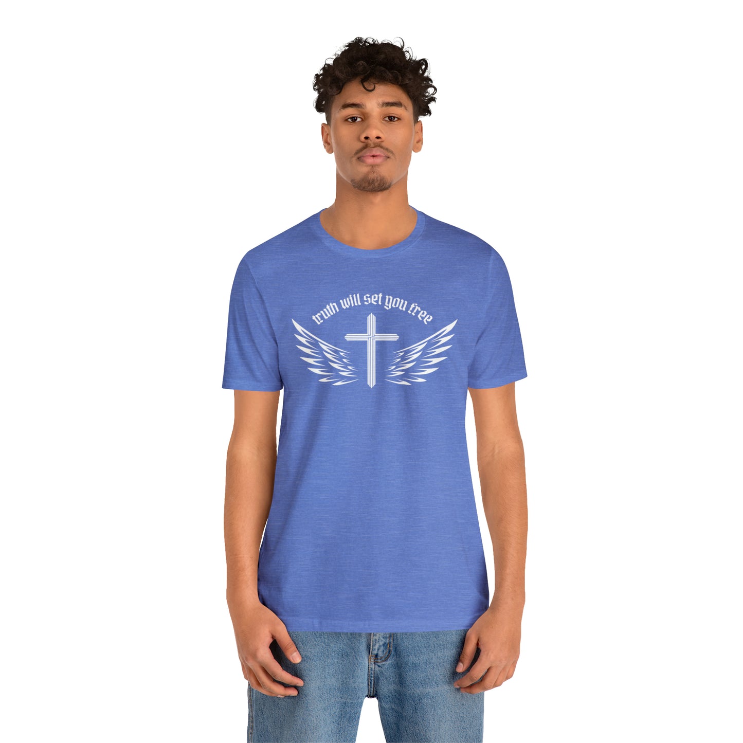 Truth Will Set You Free Cross Wings Shirt