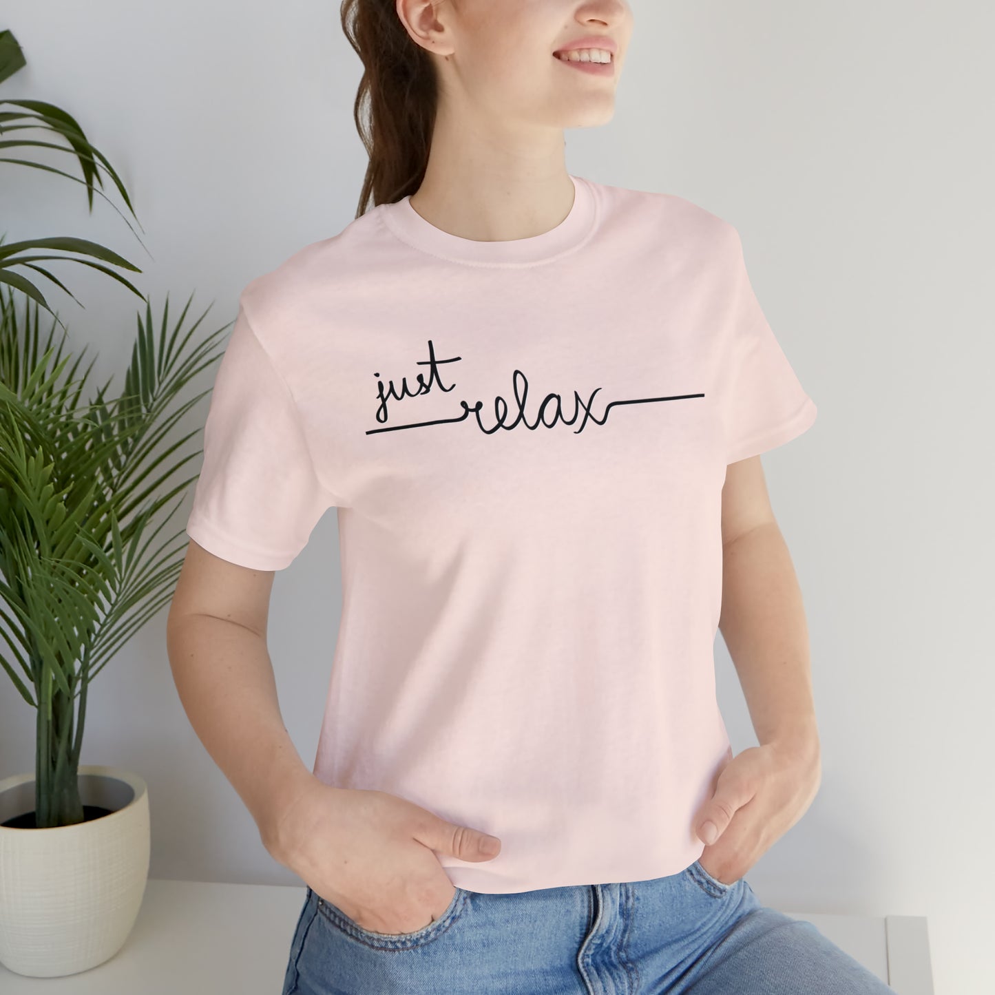Just Relax Cursive Shirt