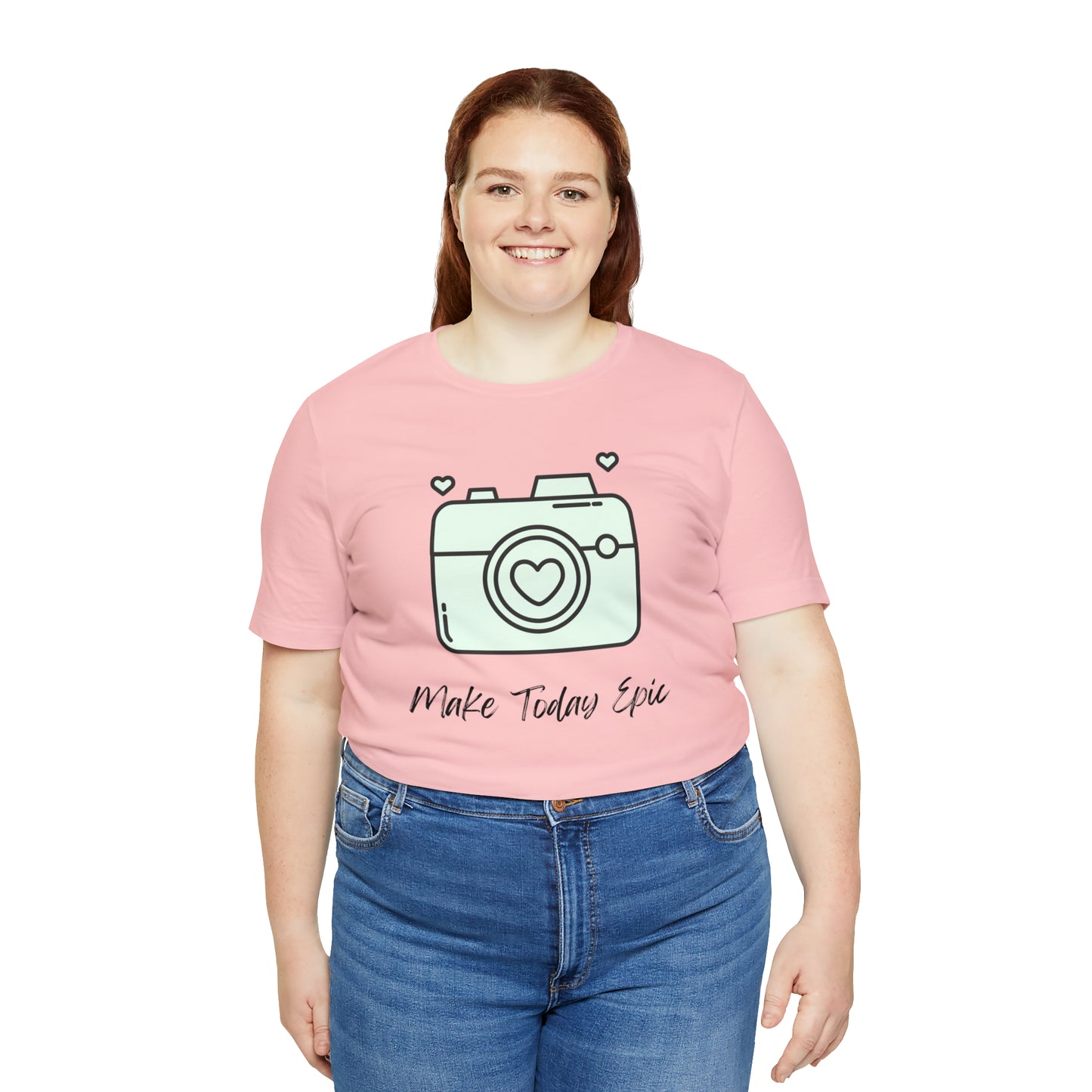 Make Today Epic Heart Camera Shirt