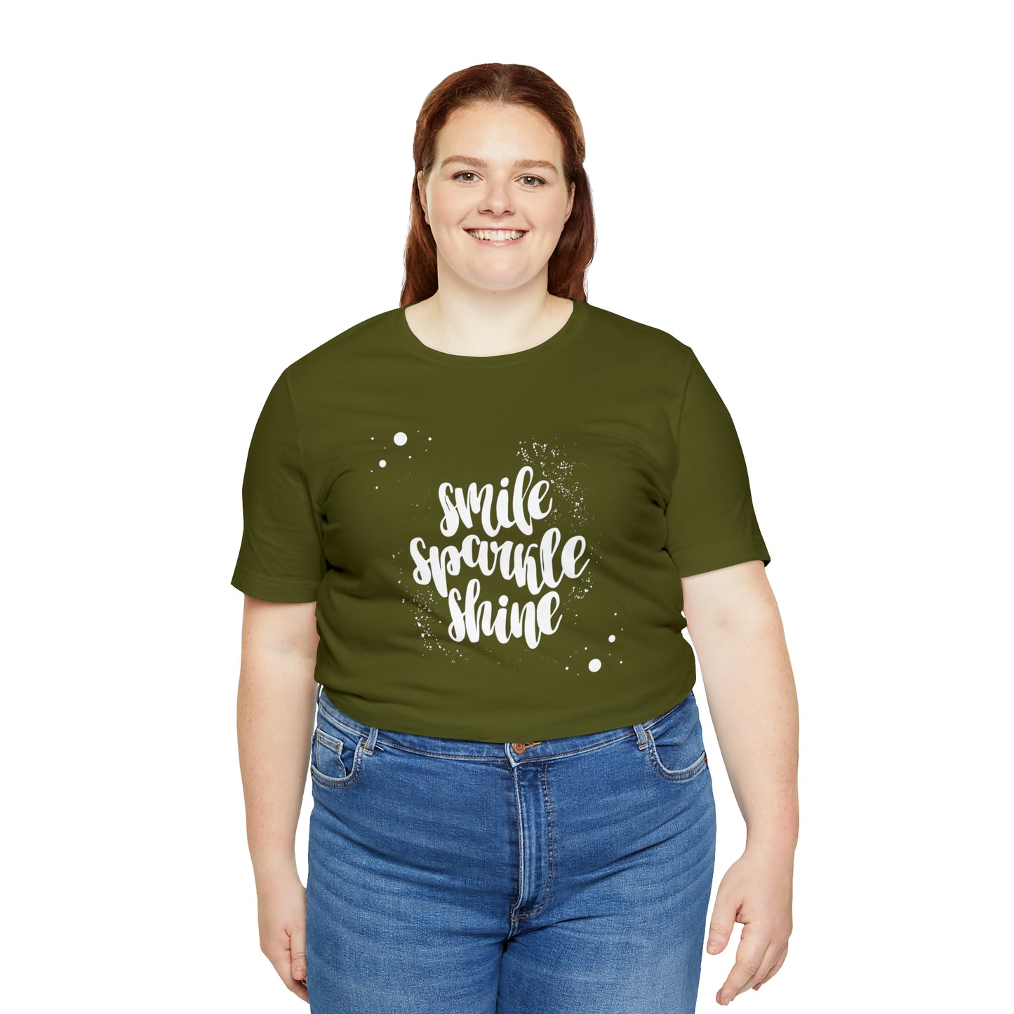 Smile, Sparkle, Shine Paint Splash Shirt