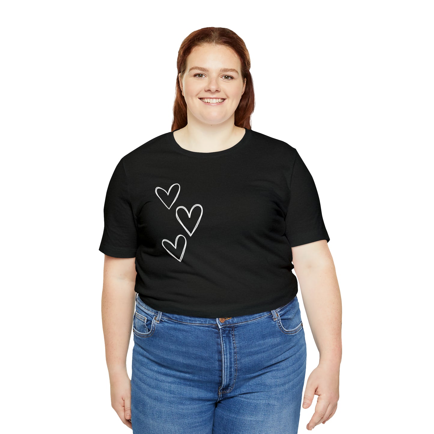 3 Hearts Simple Shirt