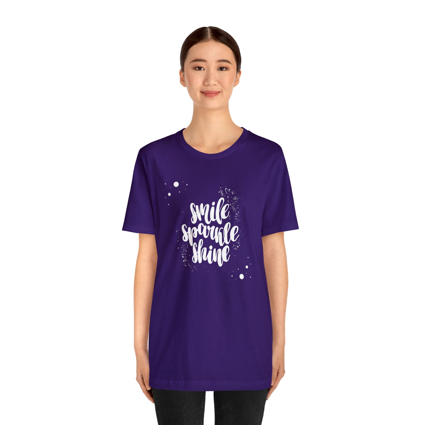 Smile, Sparkle, Shine Paint Splash Shirt