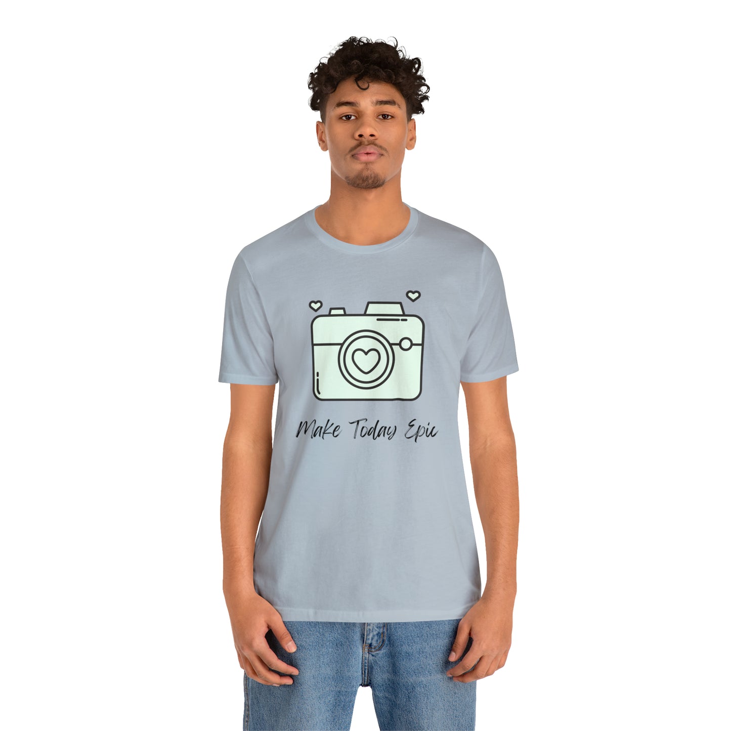 Make Today Epic Heart Camera Shirt