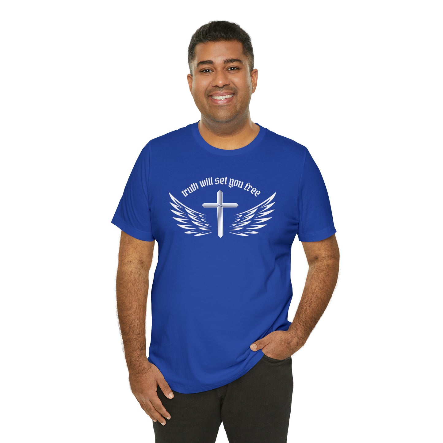 Truth Will Set You Free Cross Wings Shirt