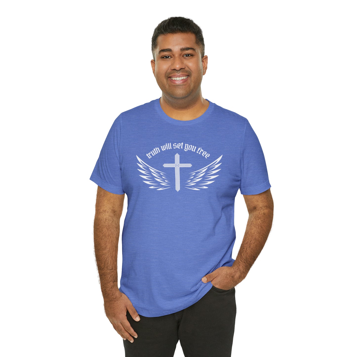Truth Will Set You Free Cross Wings Shirt
