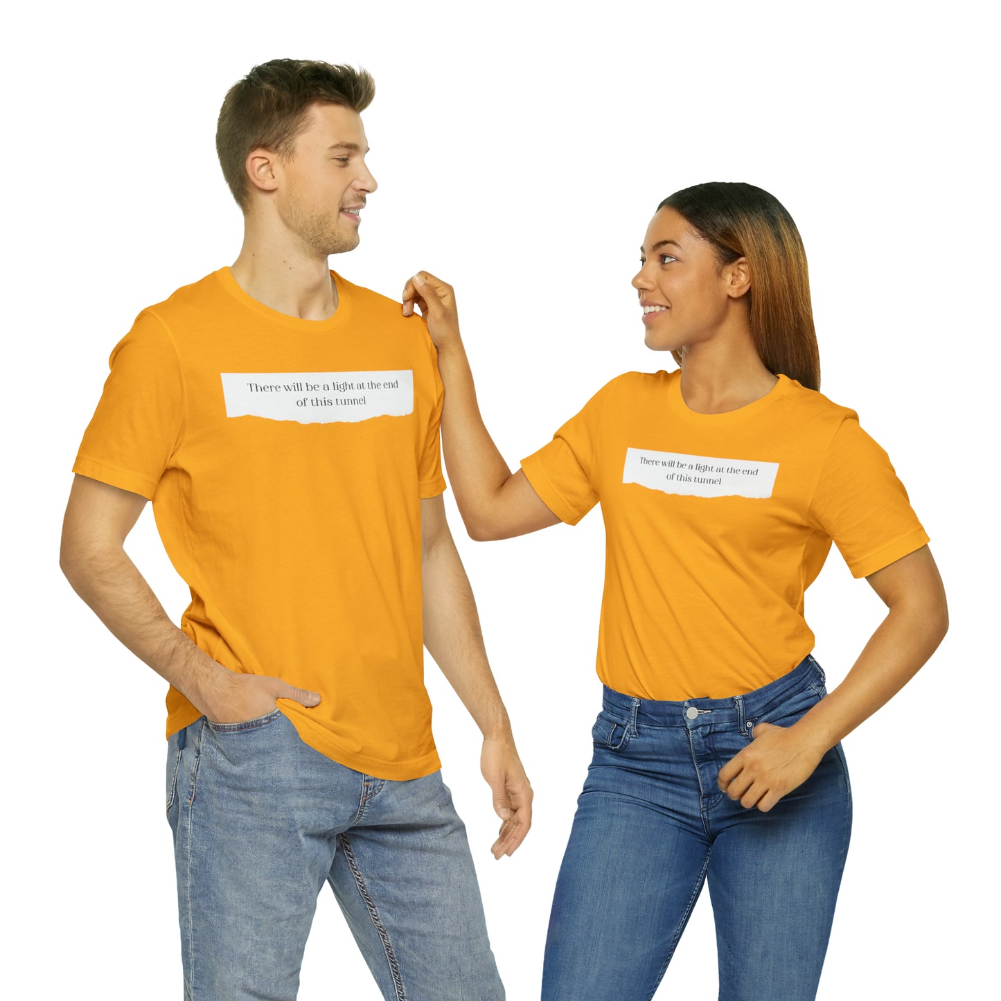 There Will Be A Light At The End Of This Tunnel Motivational Shirt