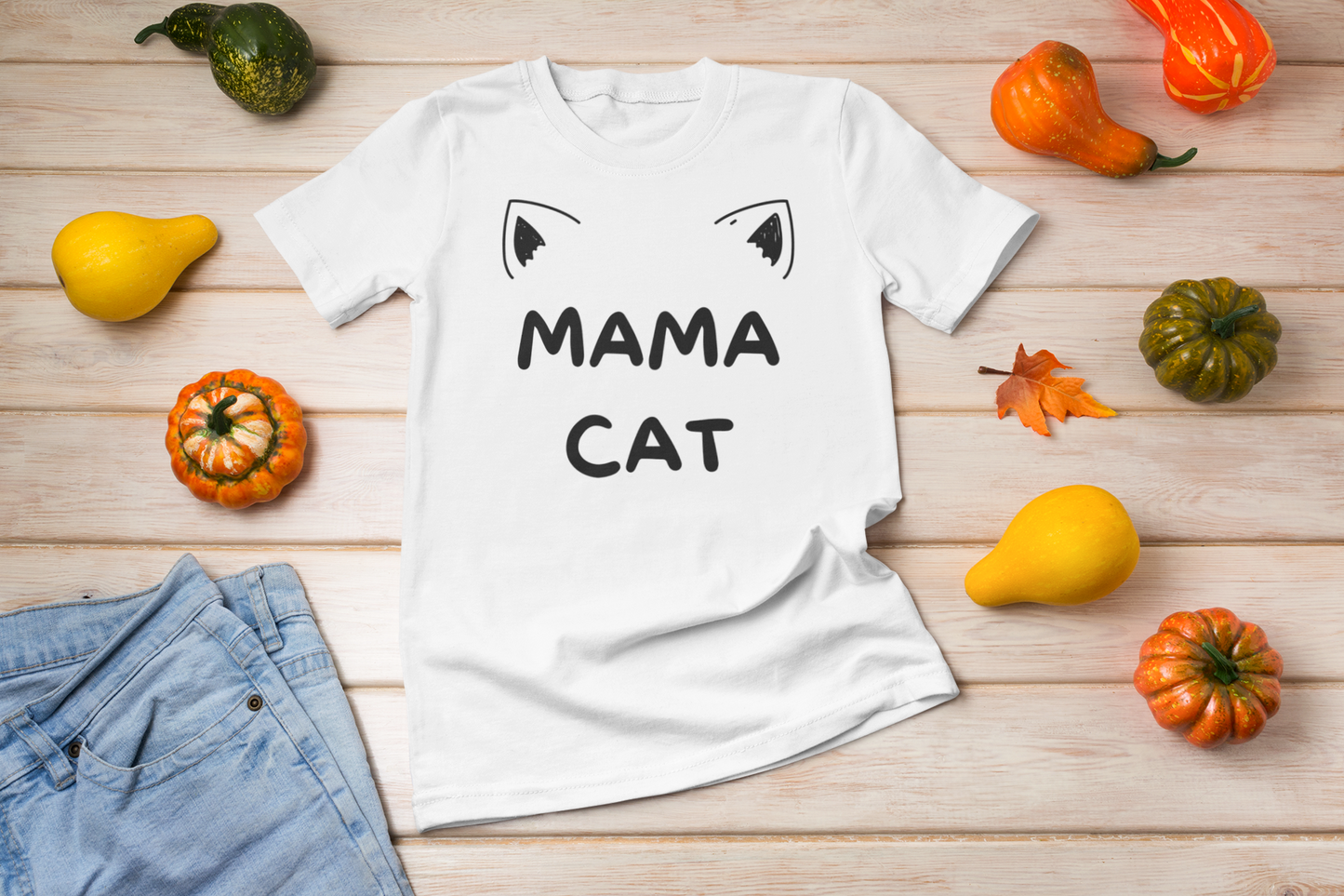 Mama Cat Self Shirt