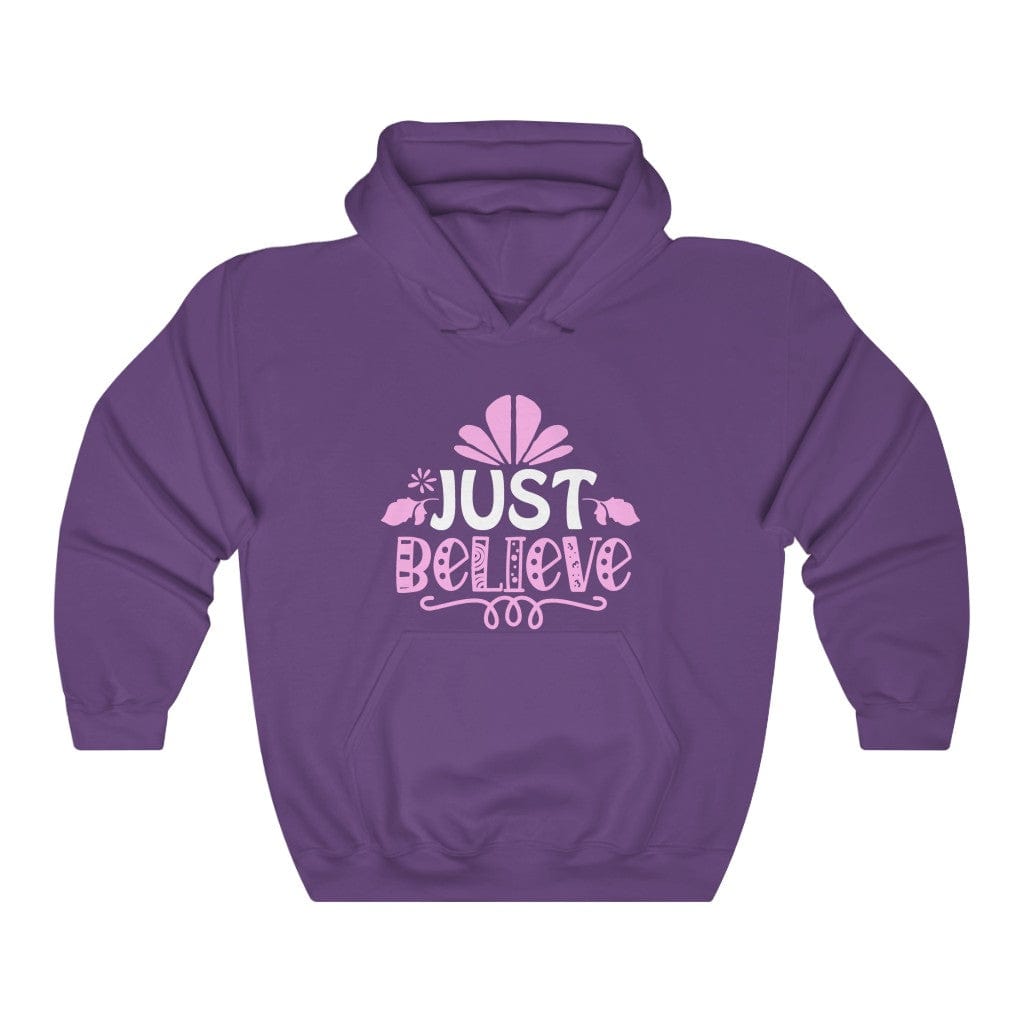Just Believe Women's Hoodie Heavy Sweatshirt