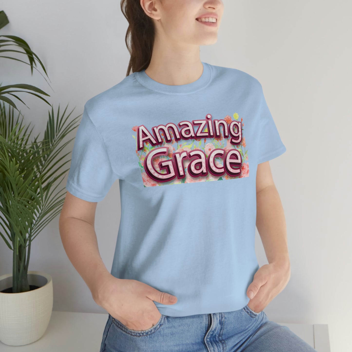 Amazing Grace Flower Shirt