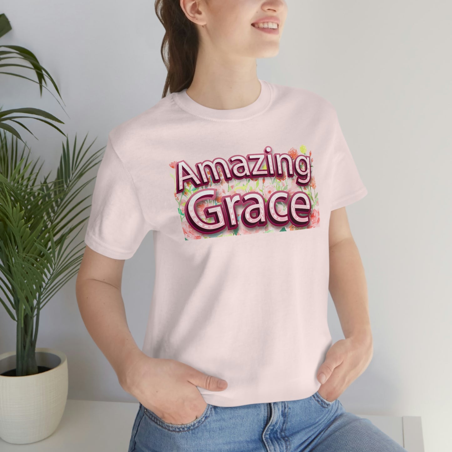Amazing Grace Flower Shirt