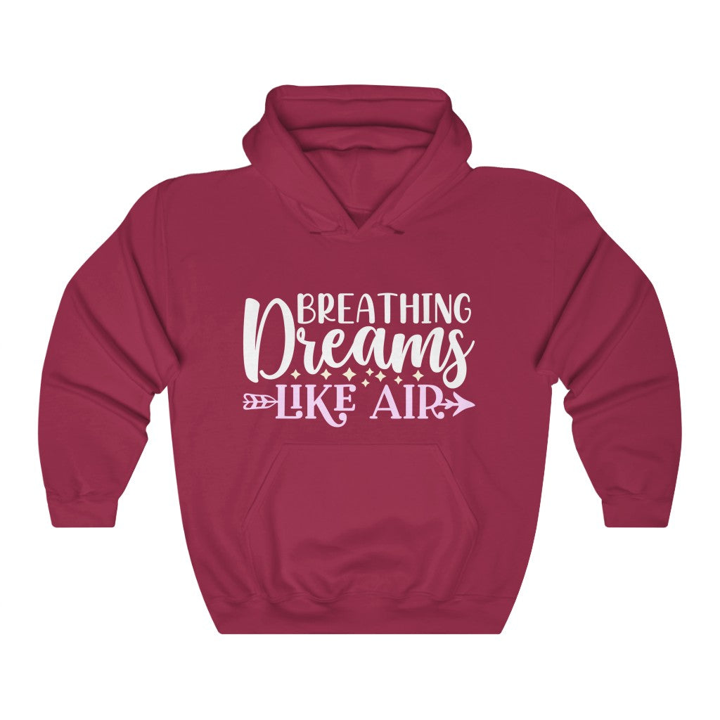 Breathing Dreams Like Air Women's Hoodie Heavy Sweatshirt