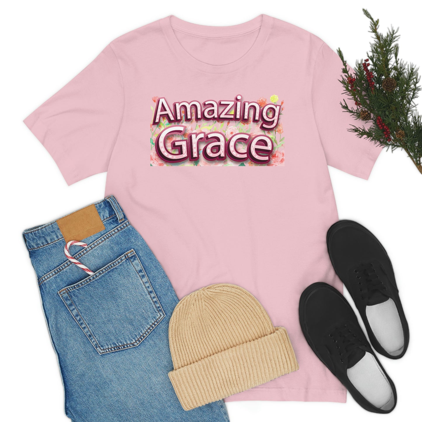 Amazing Grace Flower Shirt