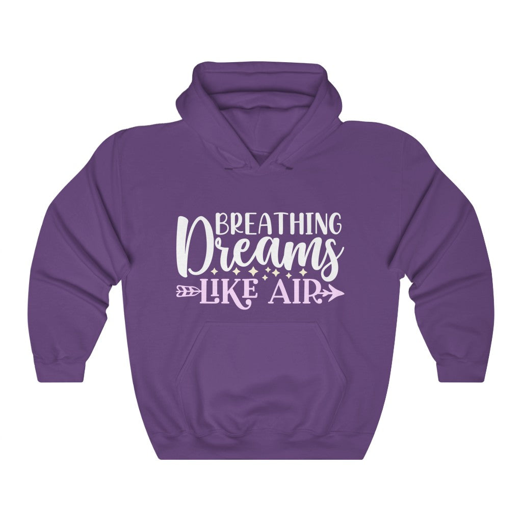 Breathing Dreams Like Air Women's Hoodie Heavy Sweatshirt