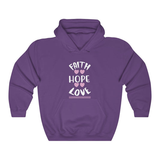Faith, Hope, Love Women's Hoodie Heavy Sweatshirt