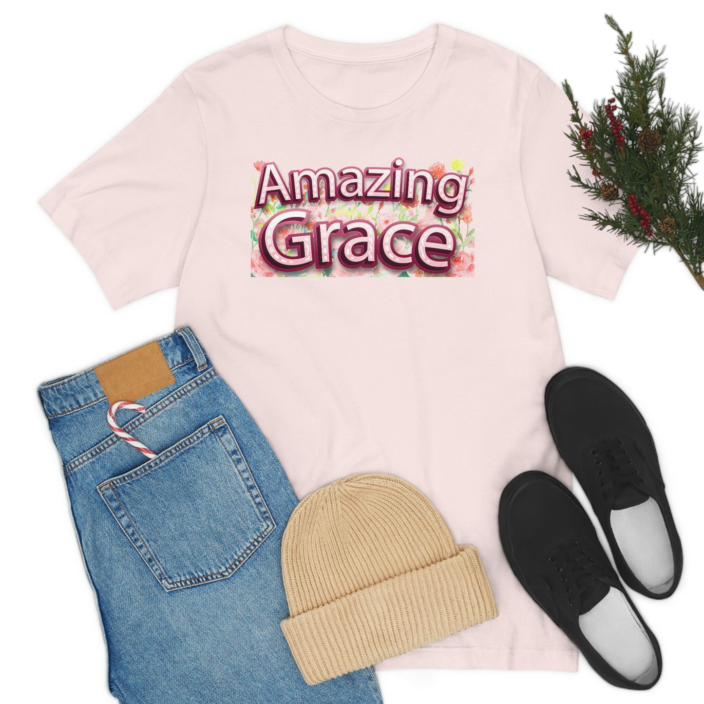Amazing Grace Flower Shirt