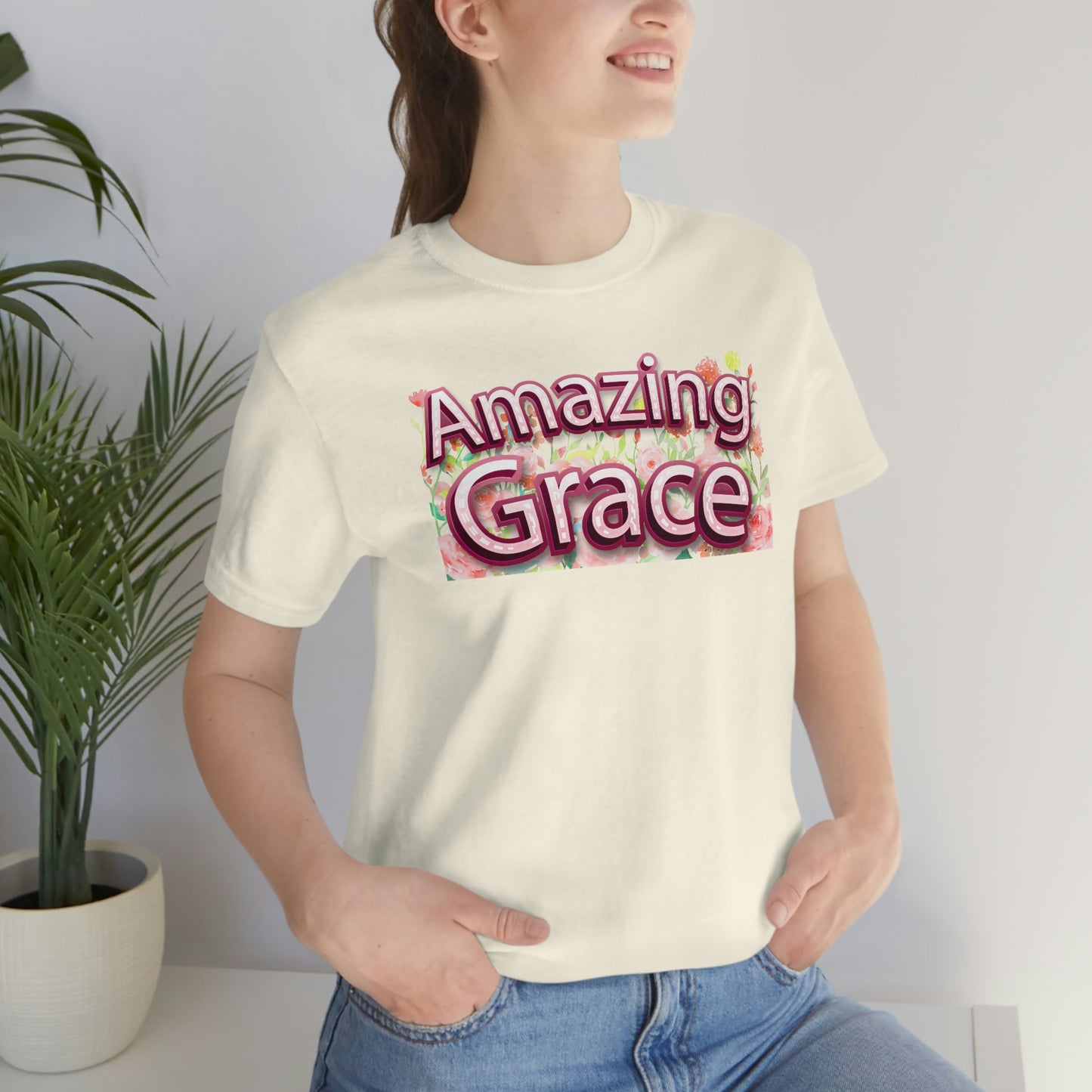 Amazing Grace Flower Shirt