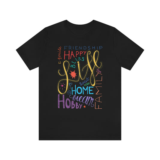 Life Handwritten Motivational Shirt