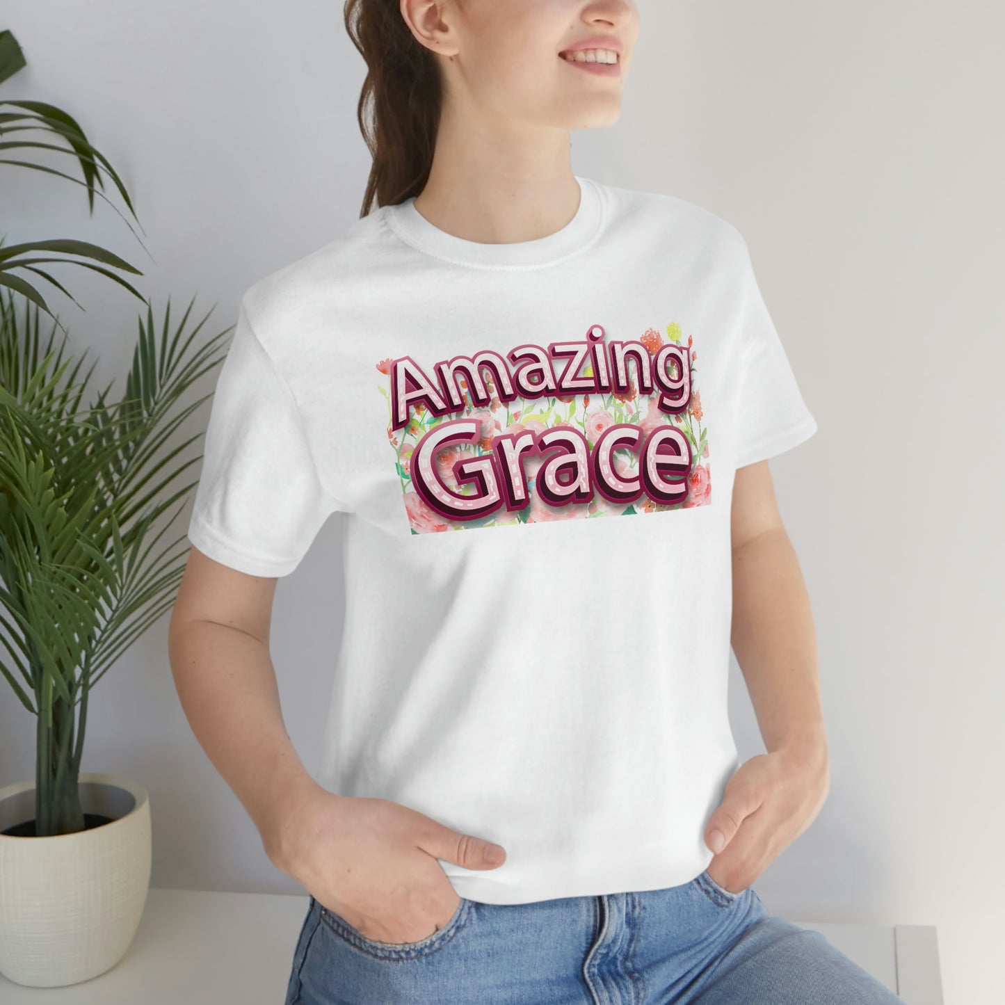 Amazing Grace Flower Shirt