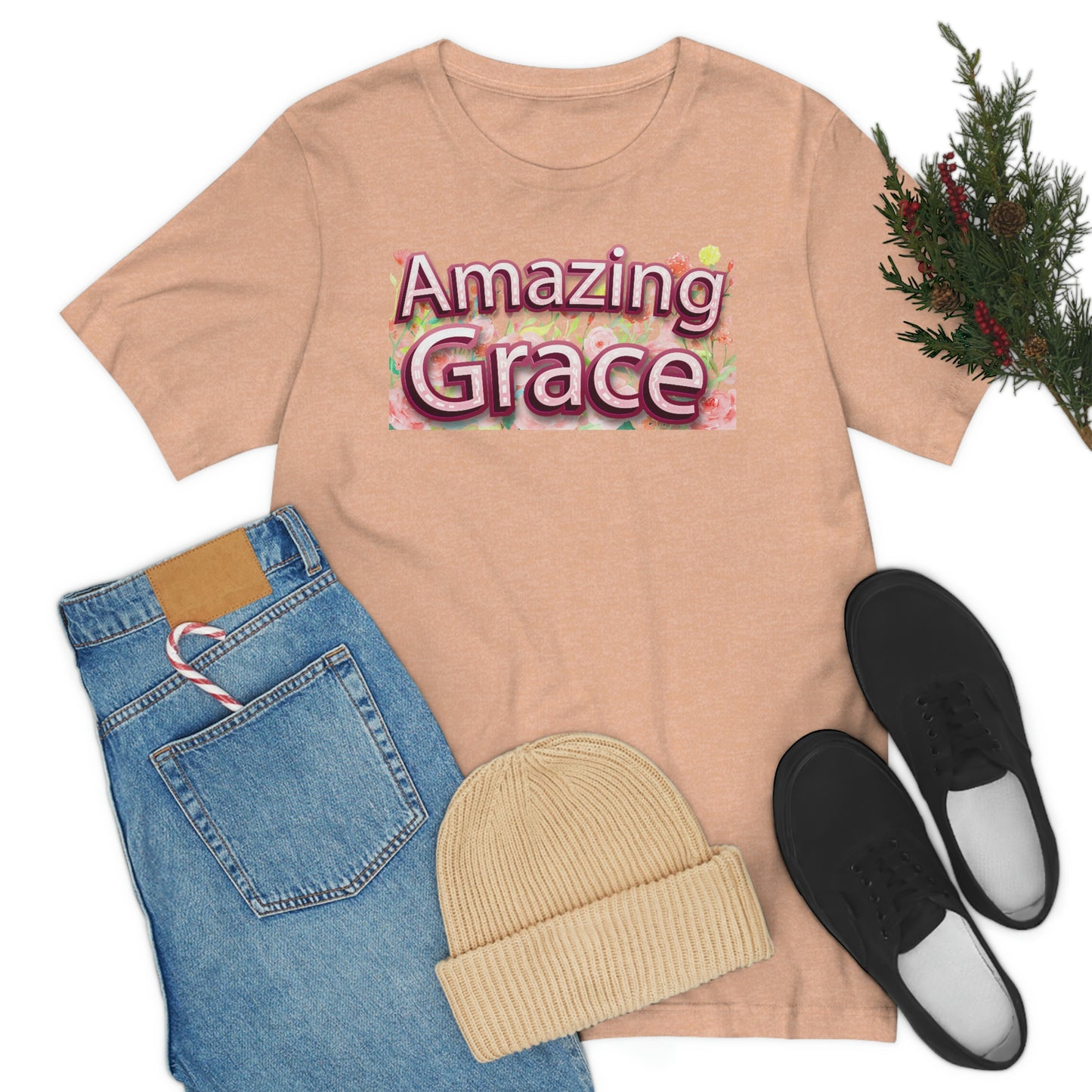 Amazing Grace Flower Shirt