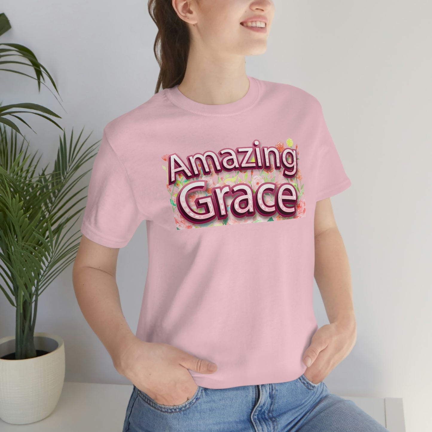 Amazing Grace Flower Shirt