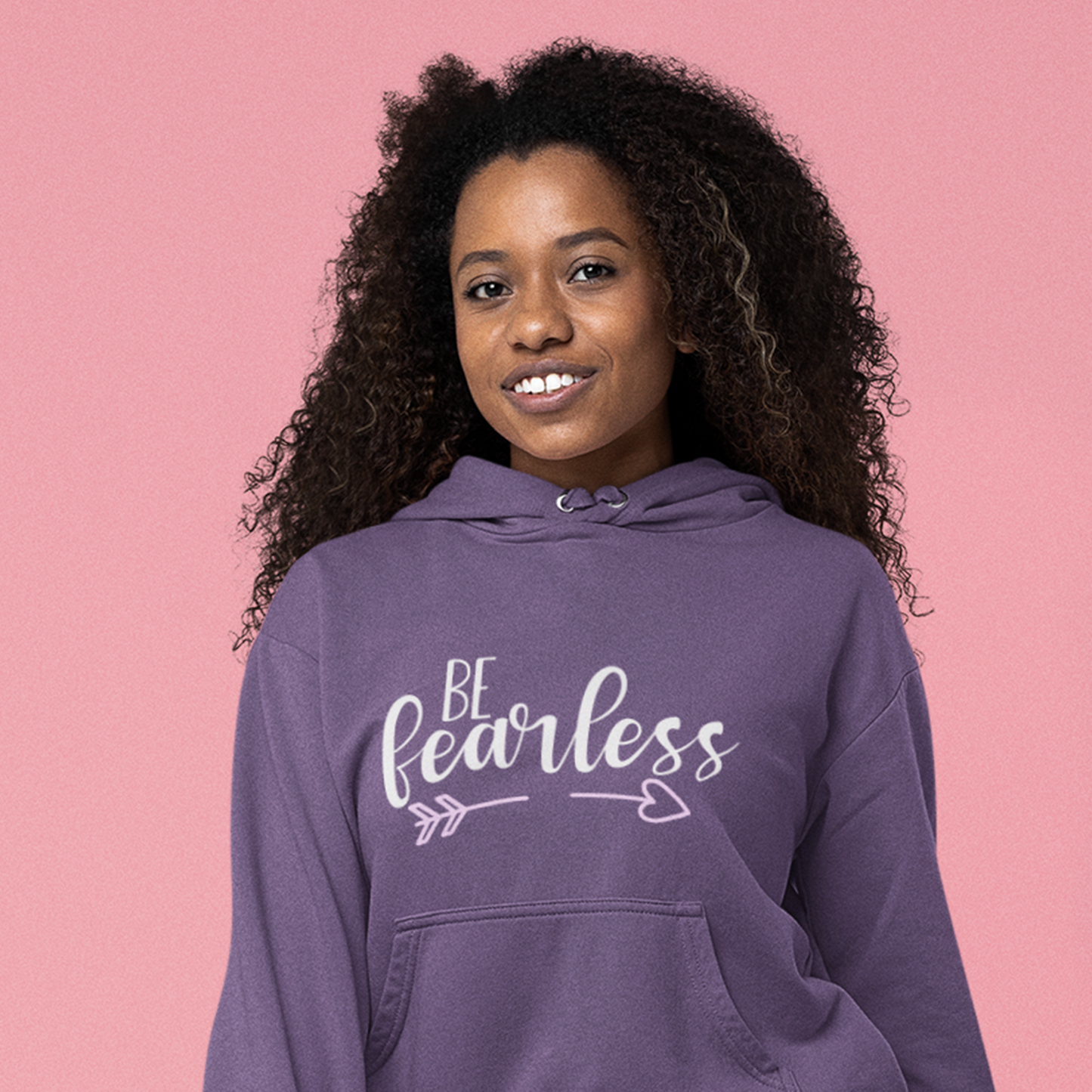 Be Fearless Women's Hoodie Heavy Sweatshirt