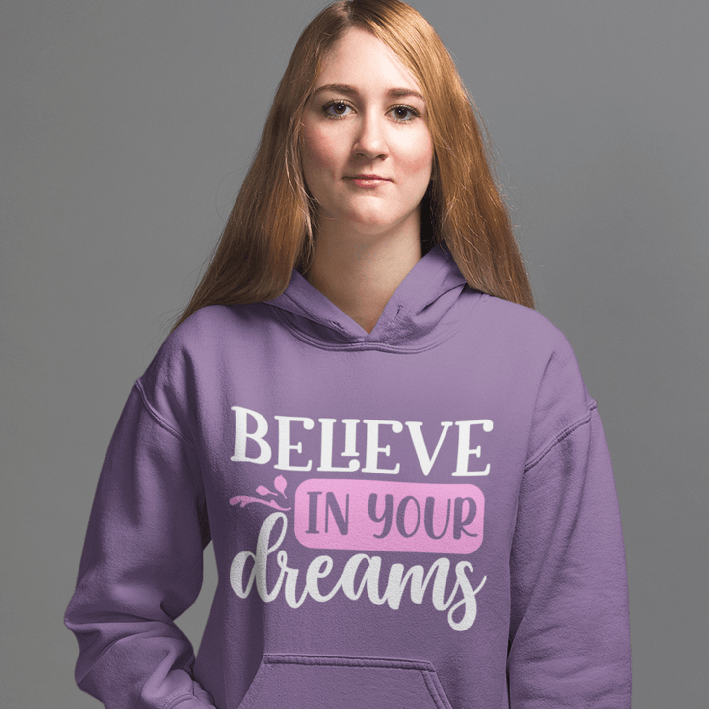 Believe In Your Dreams Women's Hoodie Heavy Sweatshirt