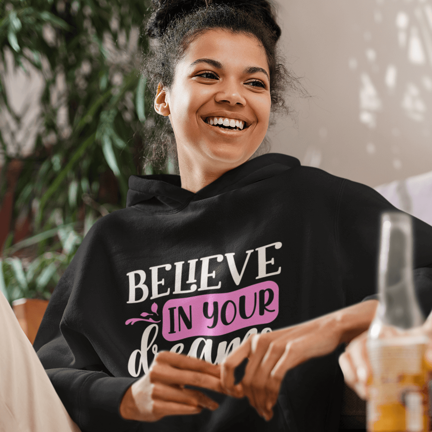 Believe In Your Dreams Women's Hoodie Heavy Sweatshirt