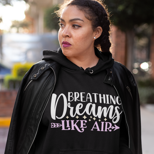 Breathing Dreams Like Air Women's Hoodie Heavy Sweatshirt
