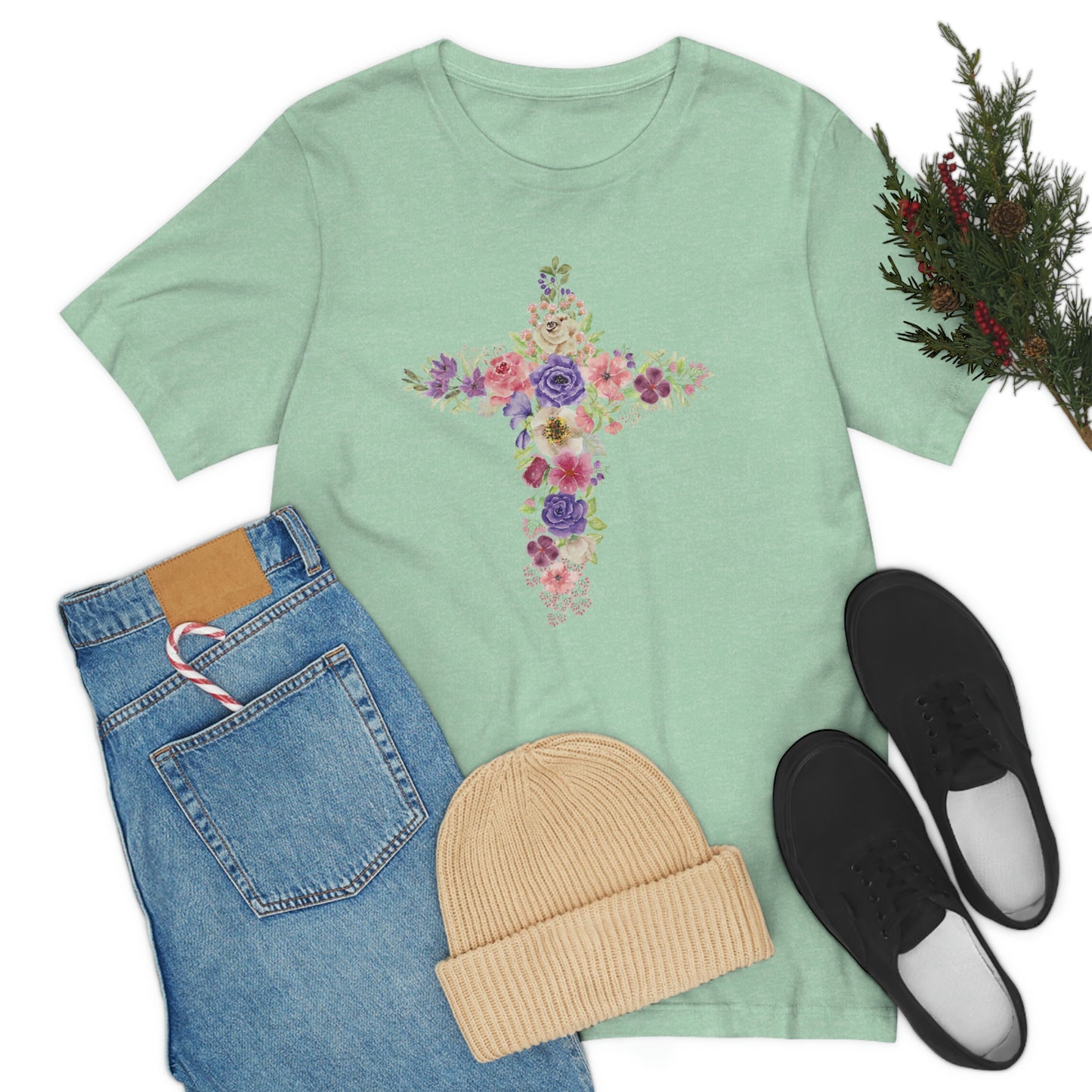 Flower Cross Shirt