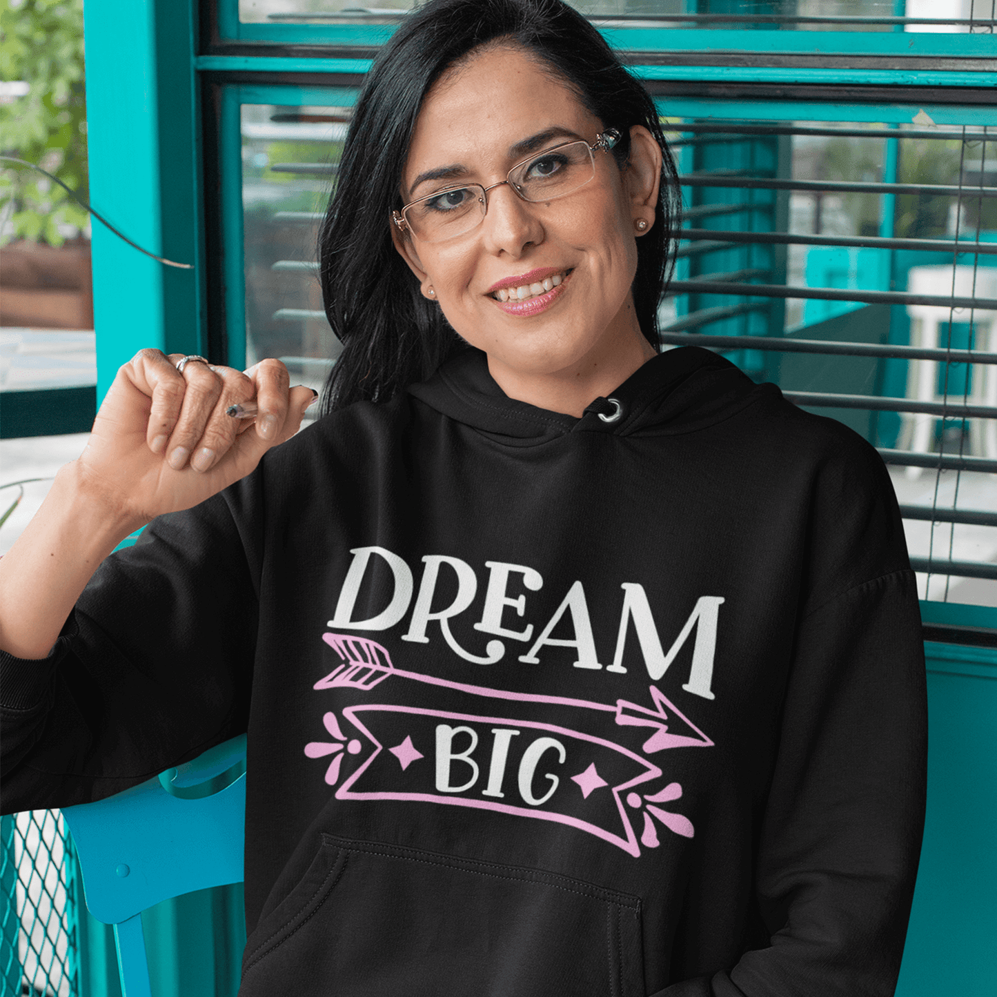 Dream Big Women's Hoodie Heavy Sweatshirt