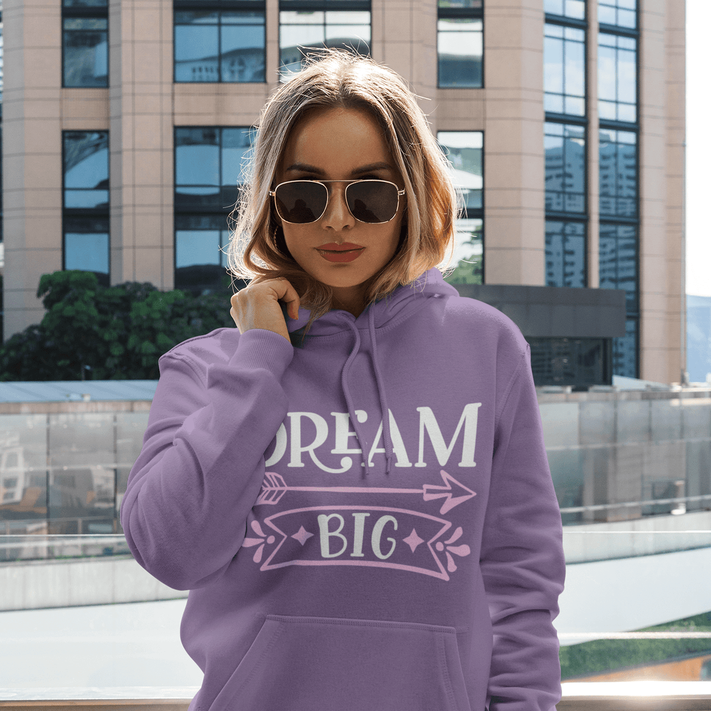 Dream Big Women's Hoodie Heavy Sweatshirt