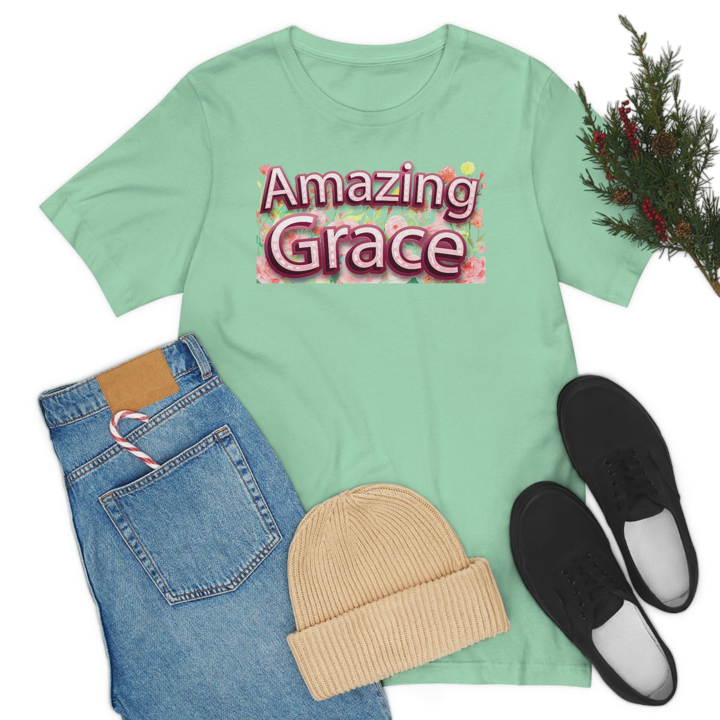 Amazing Grace Flower Shirt