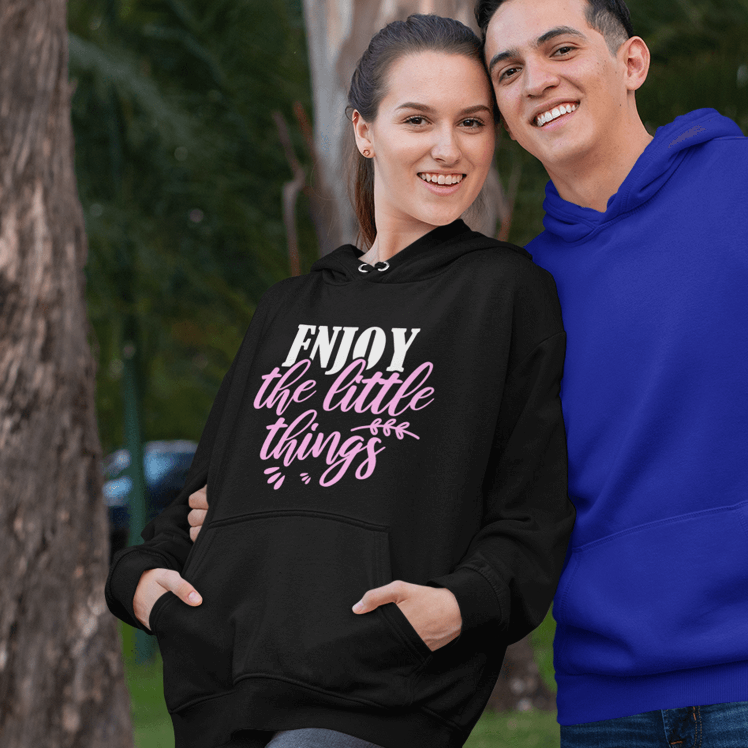 Enjoy The Little Things Women's Hoodie Heavy Sweatshirt – Lord is