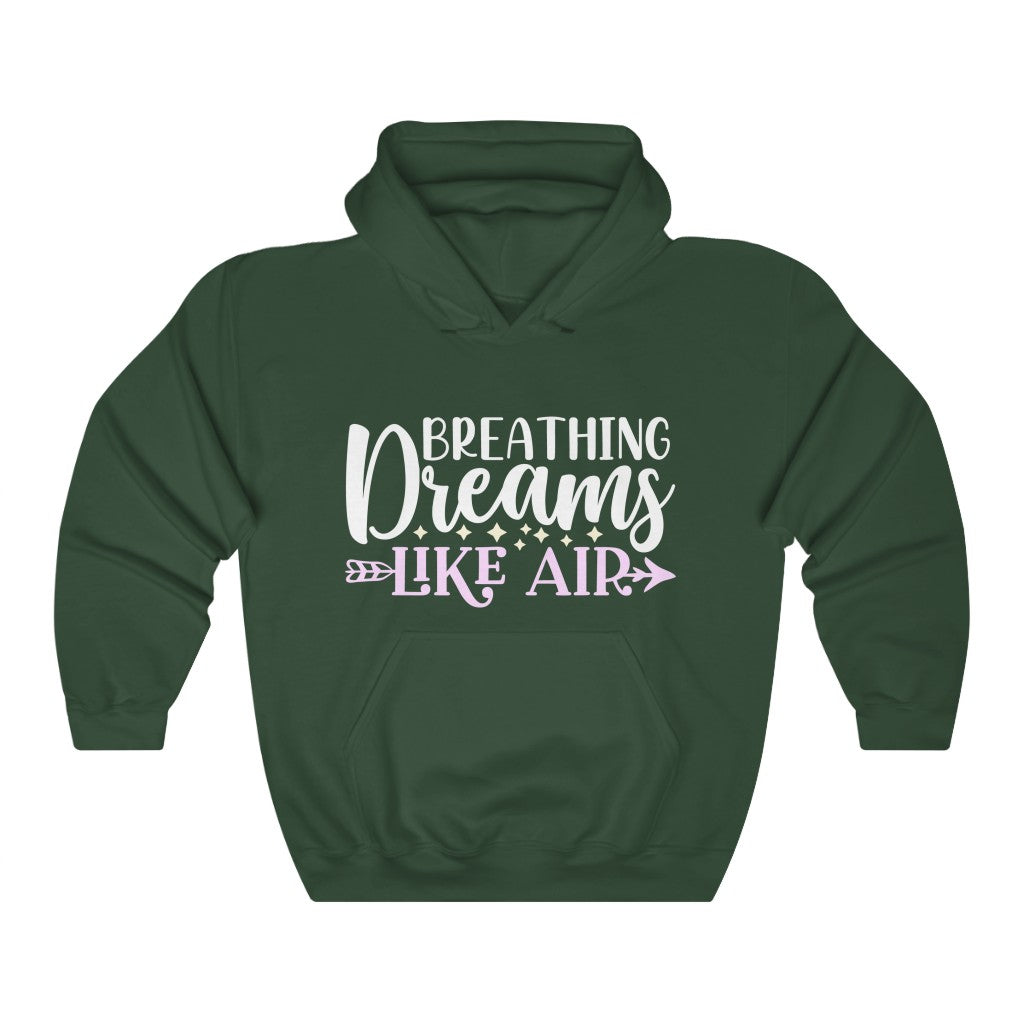 Breathing Dreams Like Air Women's Hoodie Heavy Sweatshirt