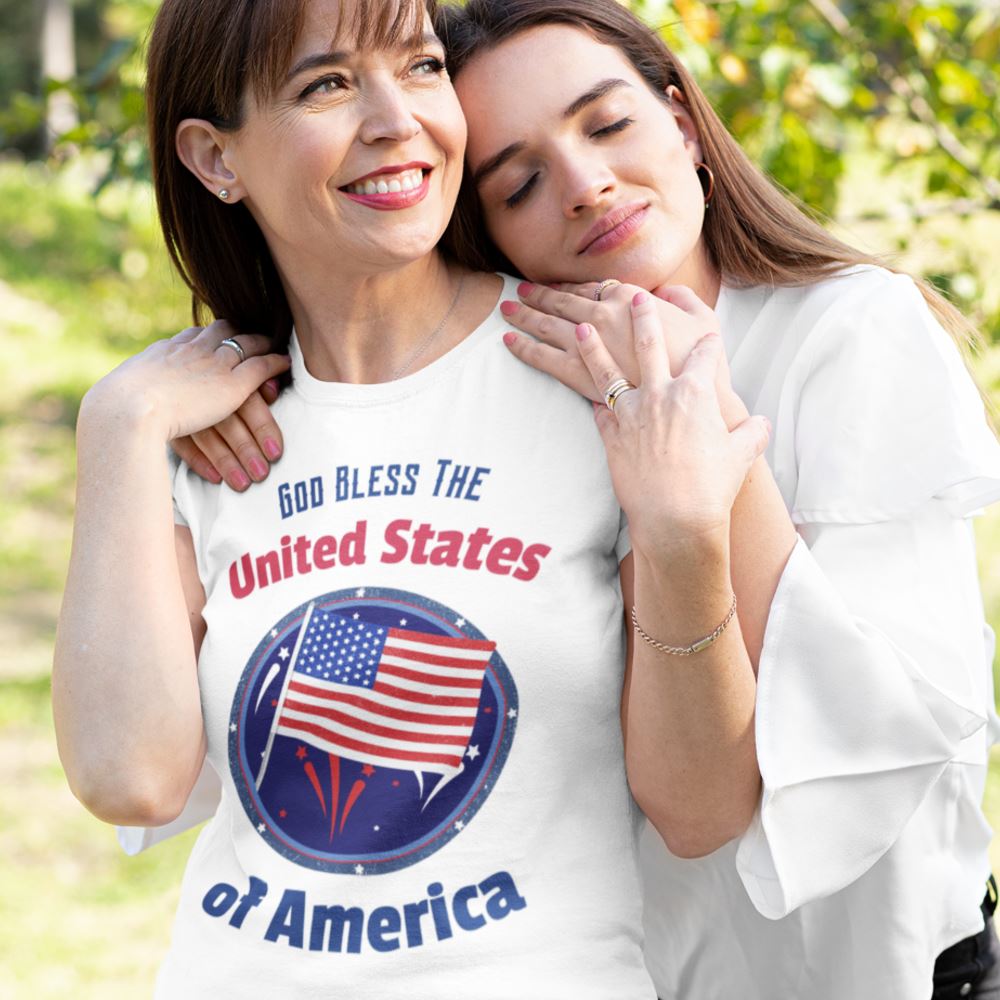 God Bless the United States of America Shirt T-Shirt Printify