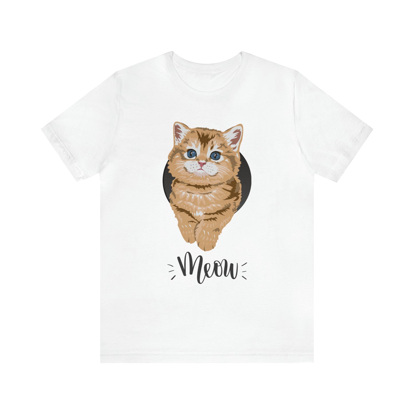 Meow Cat Portrait Shirt