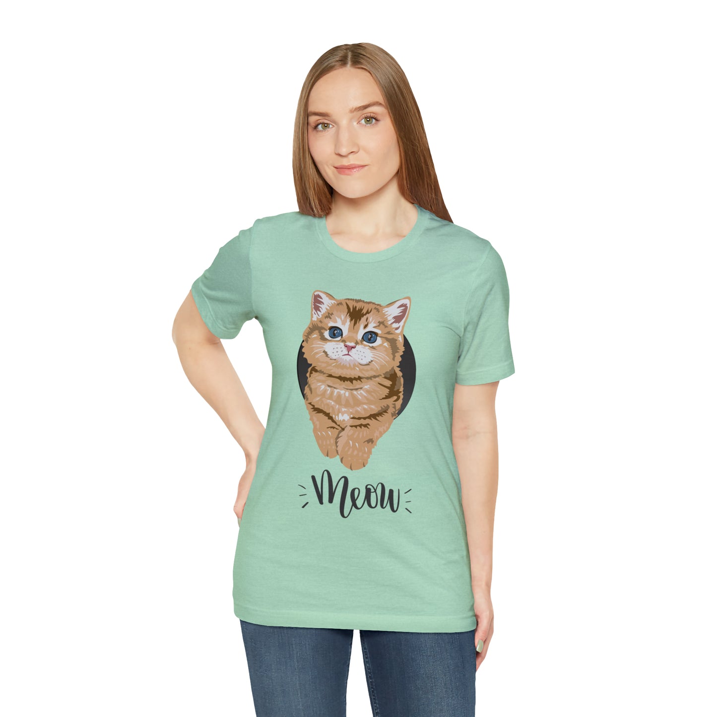 Meow Cat Portrait Shirt